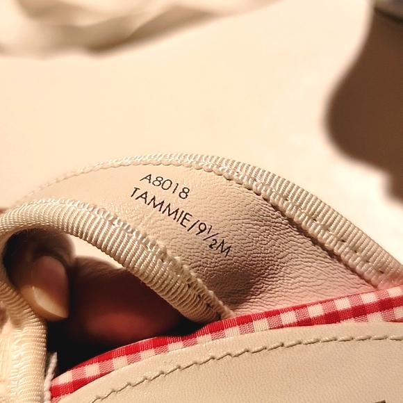 COACH TAMMIE OPEN TOE SLINGBACK WEDGE SANDALS - Picture 11 of 12